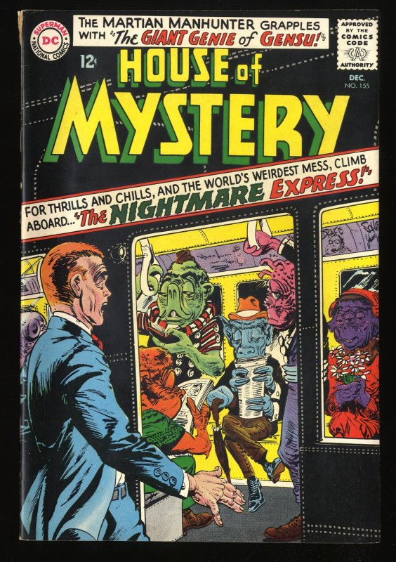 House Of Mystery #155 FN 6.0 DC Comics