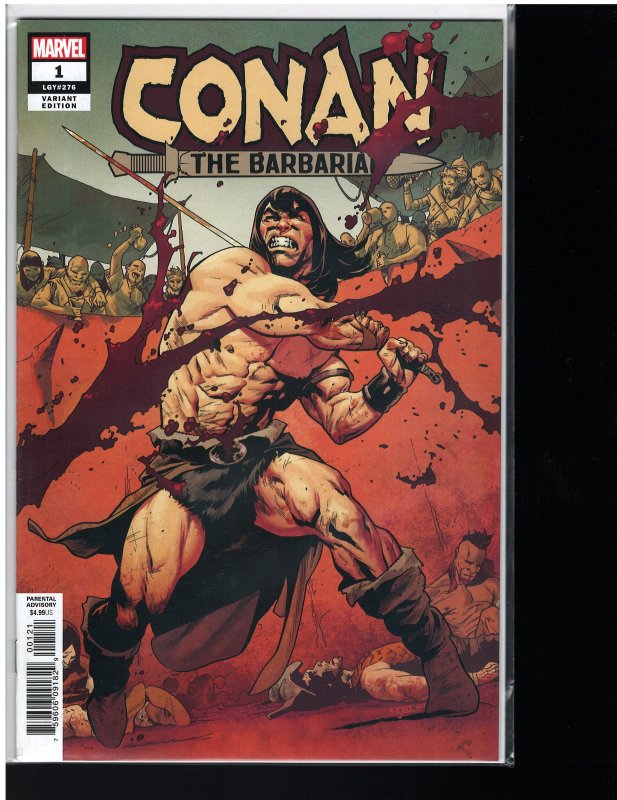 Conan the Barbarian #1 (Marvel, 2019) NM - Mahmud Asrar Party Cover