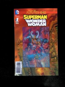 Superman Wonder Woman Futures End #1B  DC Comics 2014 VF/NM  Variant Cover