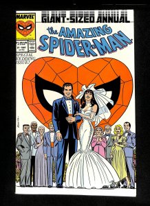 Amazing Spider-Man Annual #21 Wedding of Mary Jane + Peter Parker!