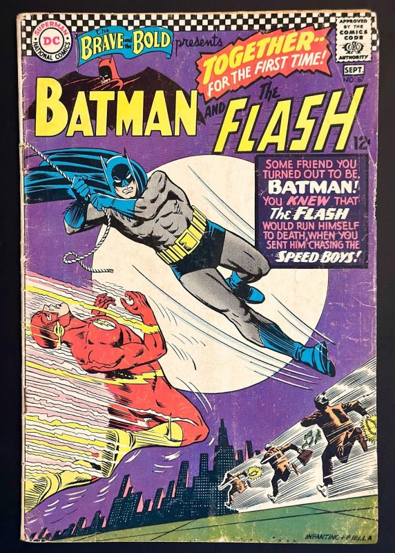 The Brave and the Bold #67 (1966) GD/VG - The Death of the Flash