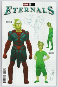 Eternals #1 Ribic 1:10 Design Variant (Marvel, 2021) NM [ITC952]