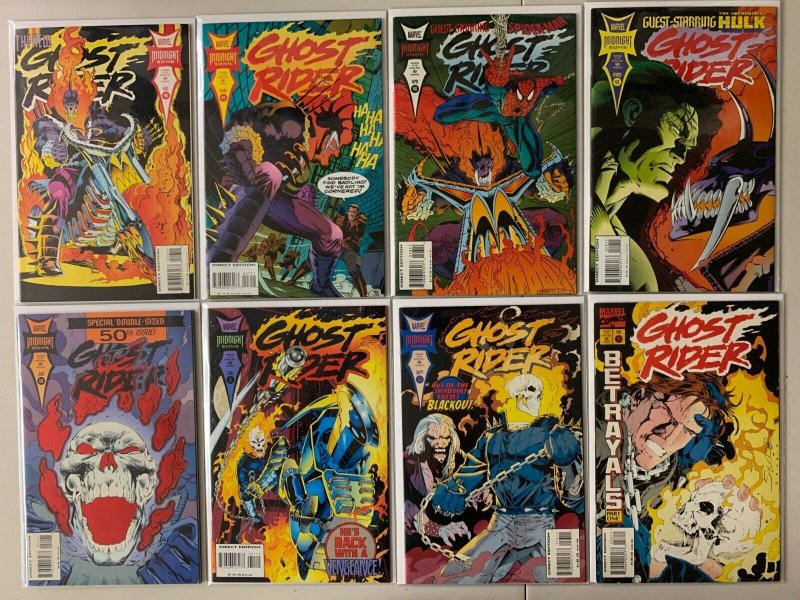 Ghost Rider comics lot #2-84 + annual 48 diff avg 6.5 (1990-97)