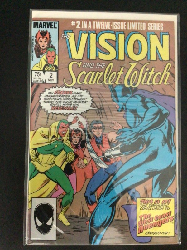 The Vision and the Scarlet Witch #2 (1985) NM-NM+