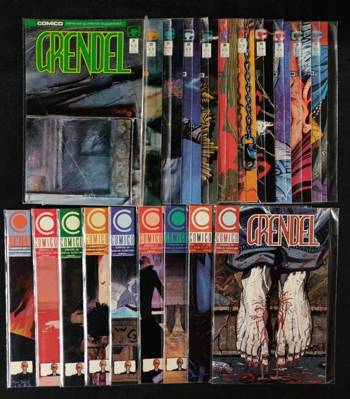 Grendel / #1-40 / 40 PC LOT - Complete Series - (9/9.2) 1986-90