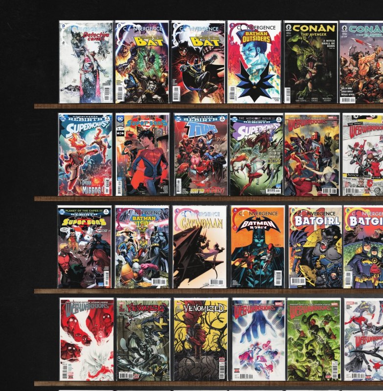 Huge Lot 150+ Comics with Super Sons, Conan The Avenger, Superwoman & More!
