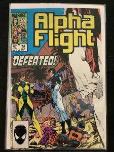 Alpha Flight #26 Direct Edition (1985)