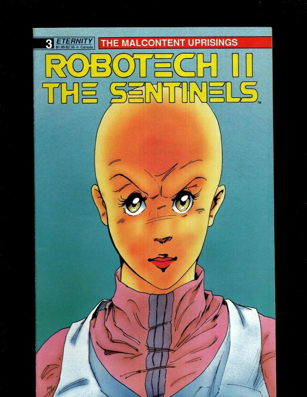 Lot of 12 Robotech II Eternity Comic Books #1 1 2 3 4 5 6 7 8 10 11 12 JF20