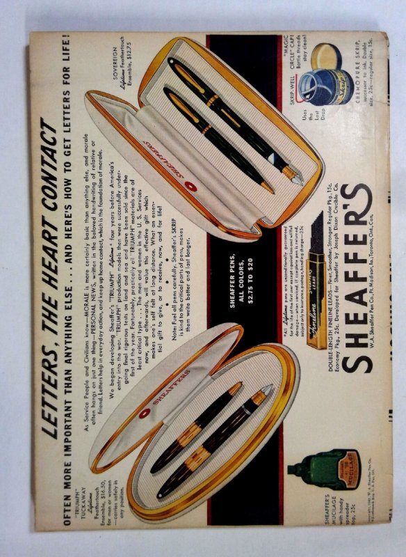 Shadow Dec 1 1942 VG Pulp Magazine