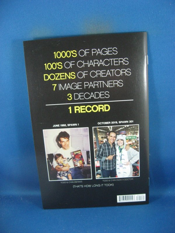 SPAWN 301 NM 2019 IMAGE SIGNED MCFARLANE