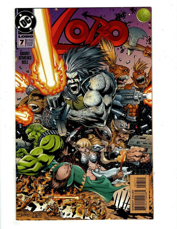 12 Lobo DC Comics # 1 2 3 4 5 6 7 8 9 0 10 11 Repent or be Fragged J430