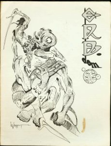 ERB-Dom #7 1963-TARZAN / Edgar Rice Burroughs Fanzine FN 