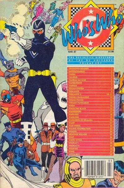 Who's Who: The Definitive Directory of the DC Universe #25, NM- (Stock p...