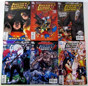 Justice League America Lot 6 #0, 2, 5, 54, 55, Wedding Special 1 2006 DC Comics
