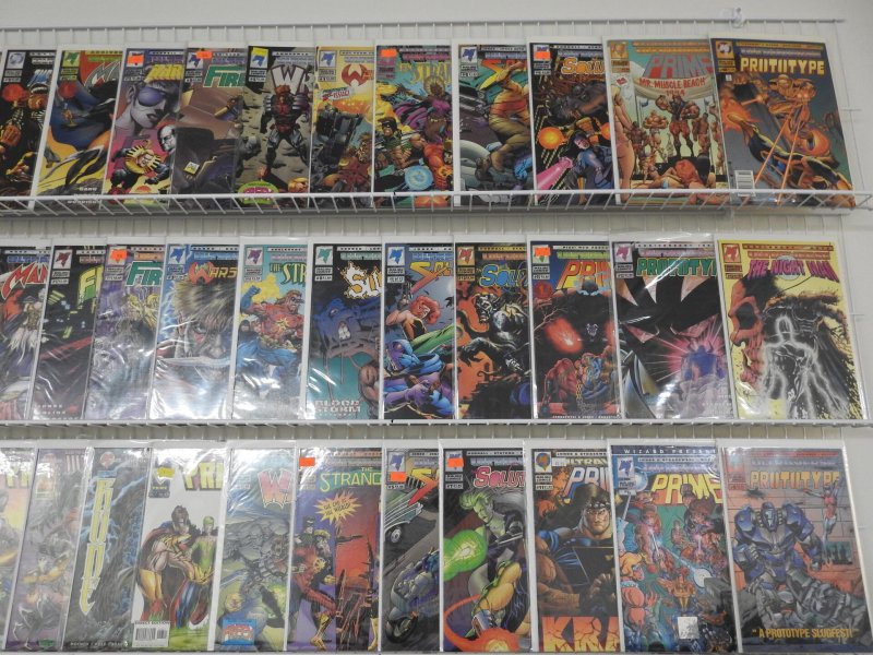 Huge Lot 170+ Comics W/ Mantra, Night Man, Prime+ Avg VF Condition