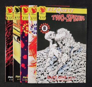 Elfquest Two-Spear 5PC #1-5 - Delfin Barral Art / Complete Set (8.5/9.0) 1996