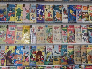 Huge Lot of 160+ Comics W/ Bugs Bunny, Mickey Mouse, Tom and Jerry +More!