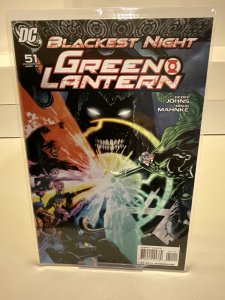 Green Lantern #51  2010  Geoff Johns!  Blackest Night!