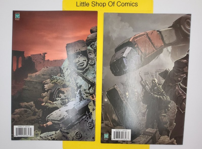 Transformers G.I. Joe #1 (A&B), 2 3 4 5 6 1-6 Set 2003/04 Dreamwave Productions