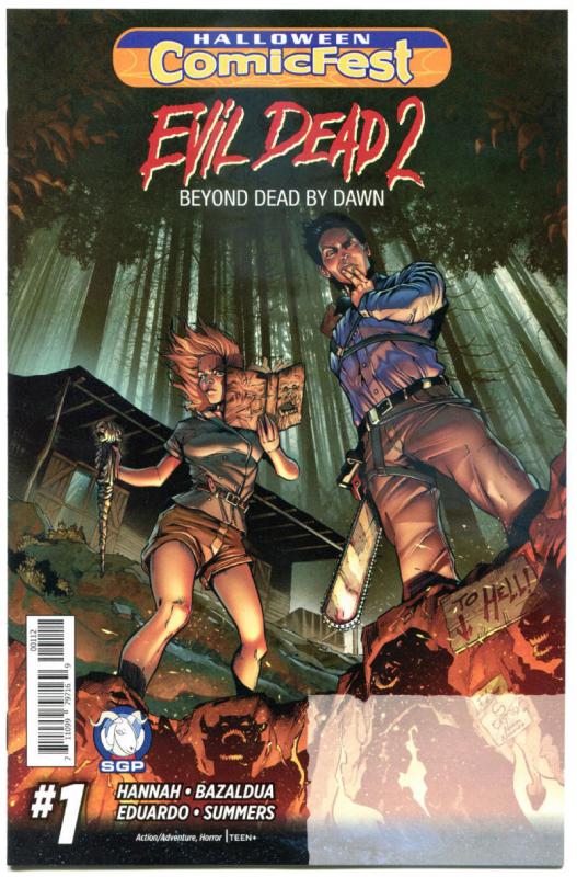 EVIL DEAD 2 Beyond Dead by Dawn #1 Halloween Comicfest, Promo, 2016, NM, Horror