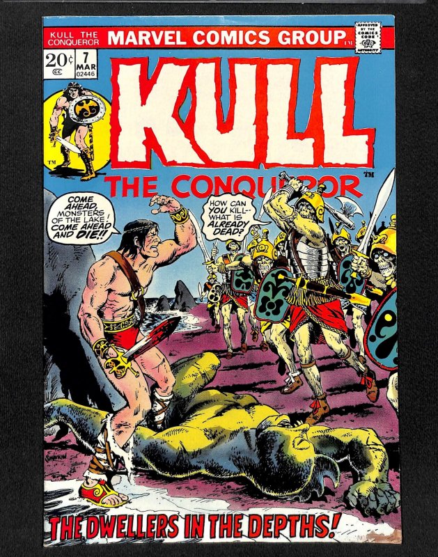 Kull the Conqueror #7 FN 6.0