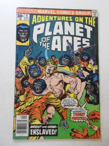 Adventures on the Planet of the Apes #8 (1976) FN- Condition!