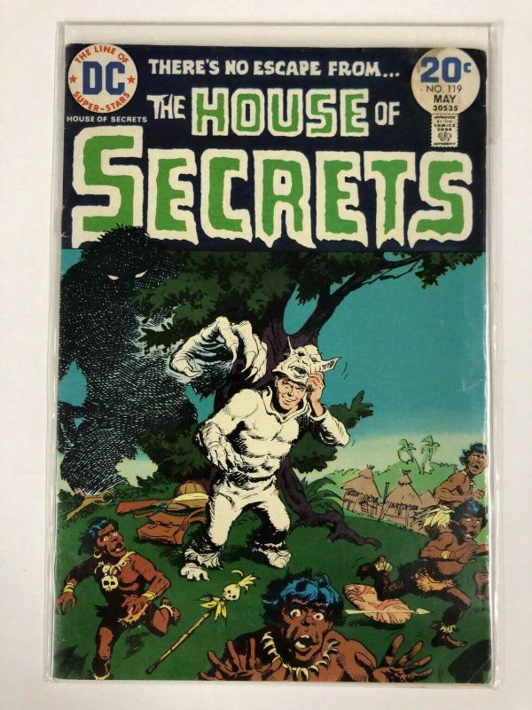 HOUSE OF SECRETS 119 VG 1ST PRO SUYDAM  May 1974 COMICS BOOK