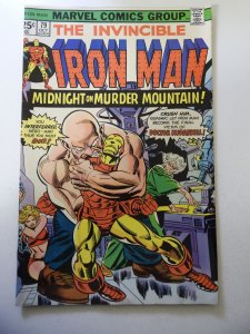 Iron Man #79 (1975) VG Condition moisture stain through book