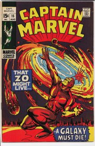 Captain Marvel #15 (1969) Captain Marvel