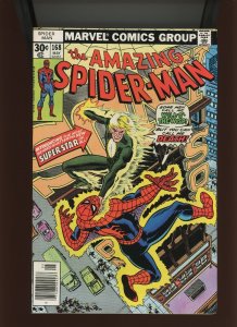 (1977) Amazing Spider-Man #168: BRONZE AGE! MURDER ON THE WIND! (8.0)