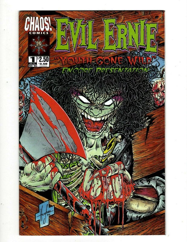 Lot Of 6 Comics Evil Ernie # 1 2 3 4 5 + The Pro Graphic Novel Book Image HY5