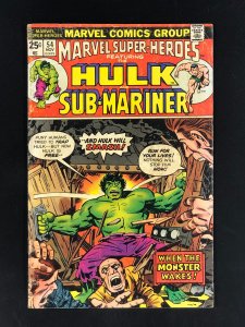 Marvel Super-Heroes #54 (1975) GD Featuring the Hulk and Sub-Mariner