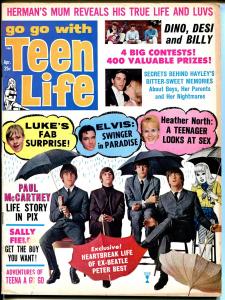 Teen Life 4/1966-Publication House-Beatles-Teena A Go Go-Stones-VG