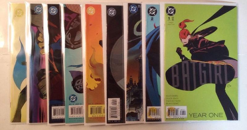 Batgirl Year One 1 2 3 4 5 6 7 8 9 1-9 Near Mint Lot Set Run