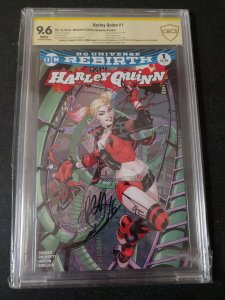 HARLEY QUINN #1 CBCS SIGNATURE SERIES MIDTOWN COMICS VARIANT