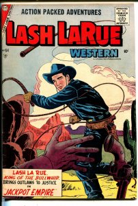 Lash LaRue Western #64 1961-Charlton-historic last issue-FN