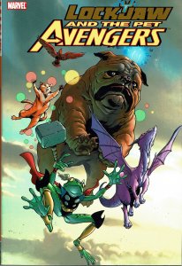 Lockjaw And The Pet Avengers HC  pre-owned/light use  NM-