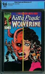 Kitty Pryde and Wolverine #2 (1984) CBCS 9.6 NM+