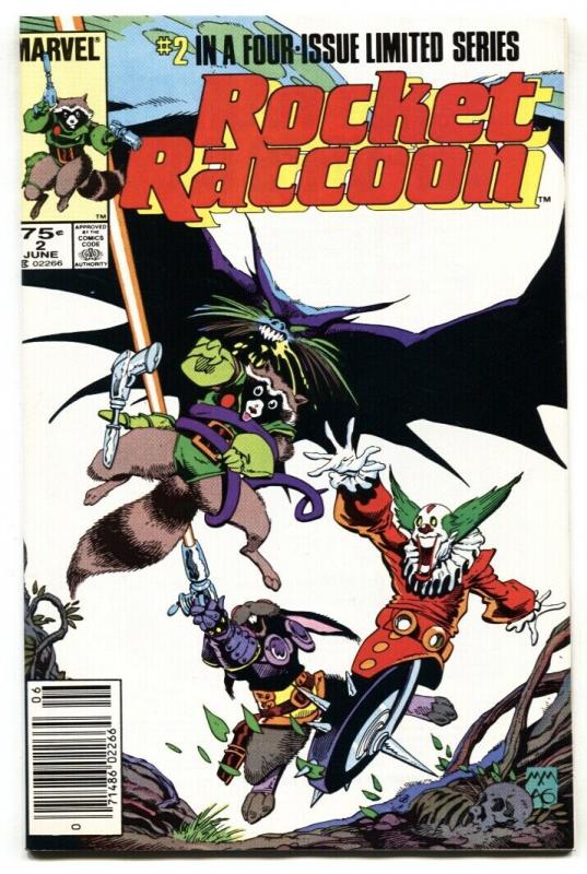 ROCKET RACCOON #2 comic book-SECOND ISSUE-Newsstand NM-