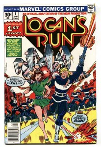 Logan's Run #1-comic book-first issue-high grade-1977 nm