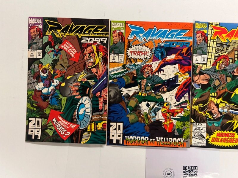 4 Ravage 2099 Marvel Comic Books # 1 2 3 4 Avengers Defenders Thor 59 JS49
