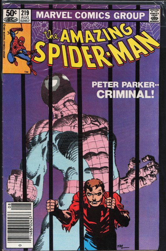 The Amazing Spider-Man #219 (1981) Spider-Man