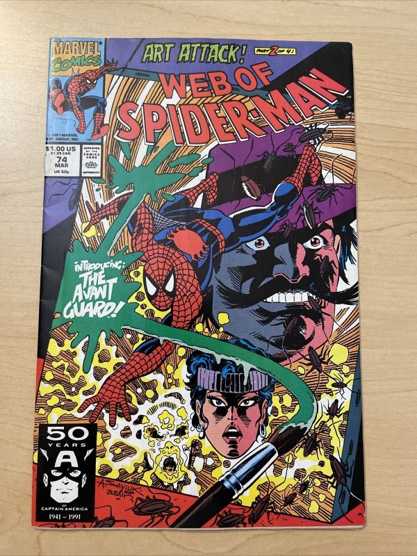 Web Of Spiderman #74 | Comic Books - Copper Age, Marvel, Spider-Man,  Superhero / HipComic