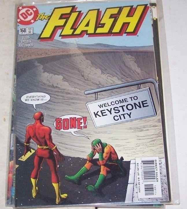 FLASH # 168 (Jan 2001, DC) KEYSTONE CITY MIRROR MASTER WALLY WEST