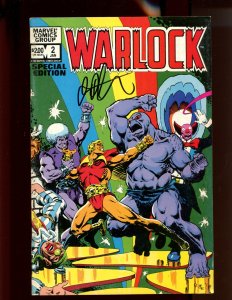 Warlock #2 - SIGNED BY JIM STARLIN! (8.0) 1983