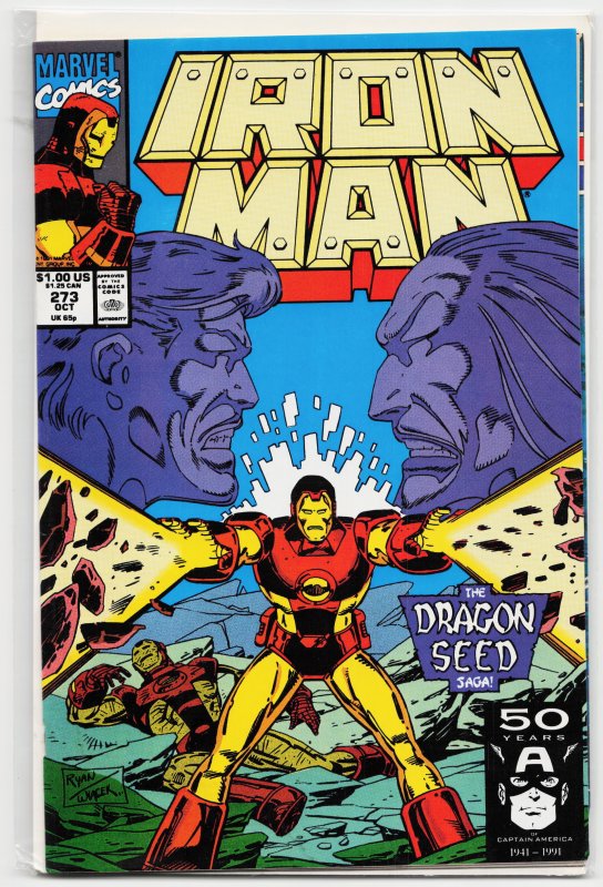 Iron Man #273 (1991) Iron Man