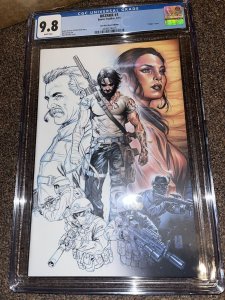 BRZRKR 1 (2021 Boom), One Per Store Variant, CGC Graded 9.8, Keanu Reeves