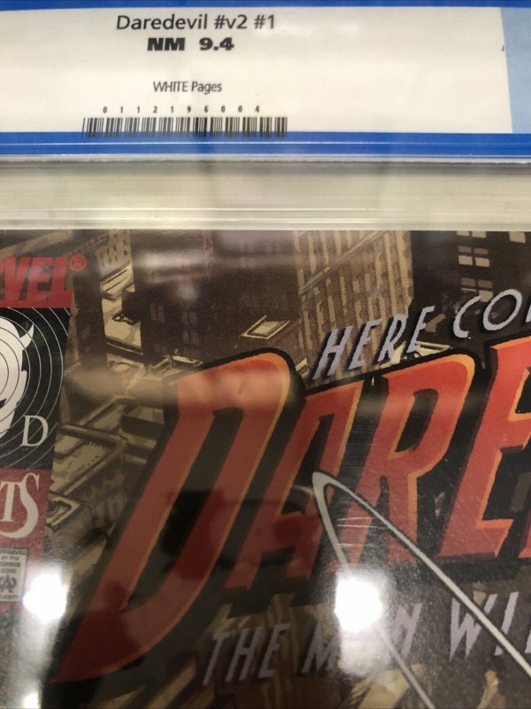 Daredevil (1998) # V2 # 1 (CGC 9.4)  Marvel Comics * Kevin Smith * Joe Quesada