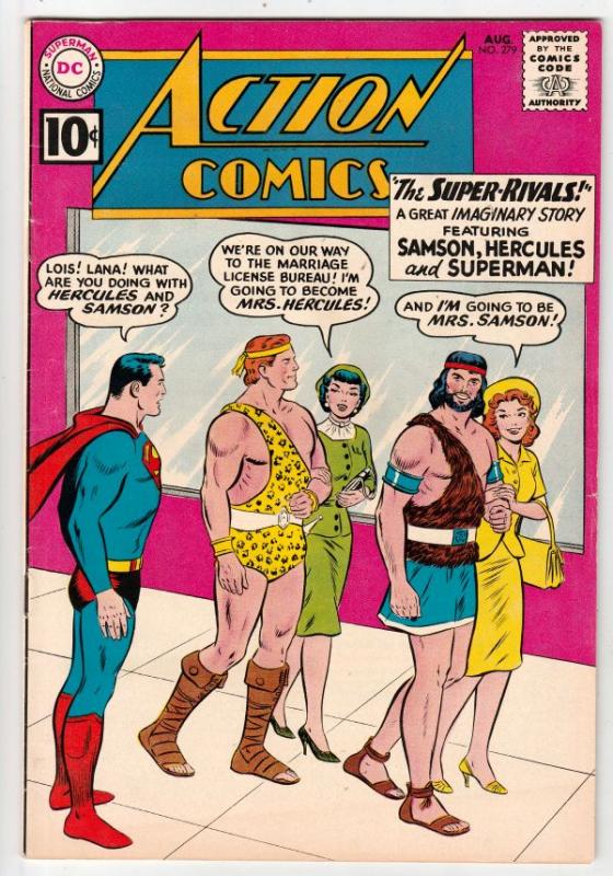 Action Comics #279 (Aug-61) VF/NM High-Grade Superman, Supergirl