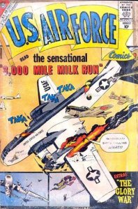 U.S. Air Force #11 VG ; Charlton | low grade comic August 1960 Milk Run